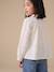 Chemise file gaze de coton imprimée personnalisable blanc imprimé+bleu chambray+doré+écru+mauve 25 - vertbaudet enfant 