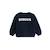 Sweat en molleton bisous Bleu 2 - vertbaudet enfant 