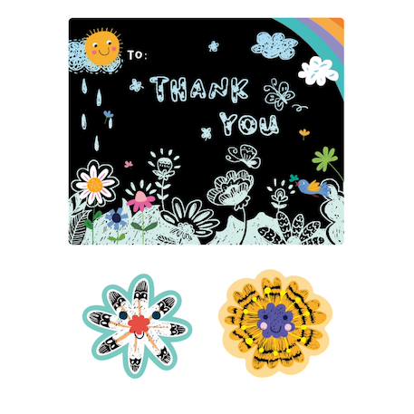 Cartes cadeaux - fleurs Multicolor 3 - vertbaudet enfant 