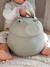 Panier henry l’hippopotame Bleu sauge, rose, gris foncé 1 - vertbaudet enfant 