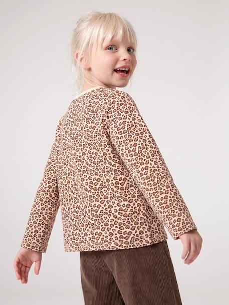 T-shirt manches longues fille blush+vanille 12 - vertbaudet enfant 