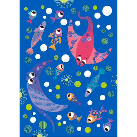 Art book a5 - la vie marine 15 pages Multicolor 2 - vertbaudet enfant 