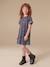 Robe fille en velours et sequins argenté+rose+rouge 2 - vertbaudet enfant 