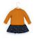 Robe manches longues bébé fille Jaune ocre 2 - vertbaudet enfant 