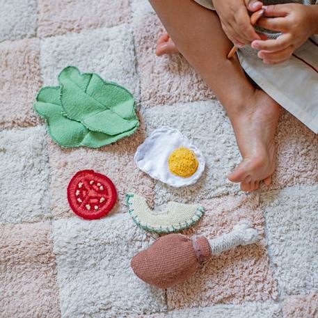 Tapis lavable kitchen tiles rose Naturel, rose 5 - vertbaudet enfant 