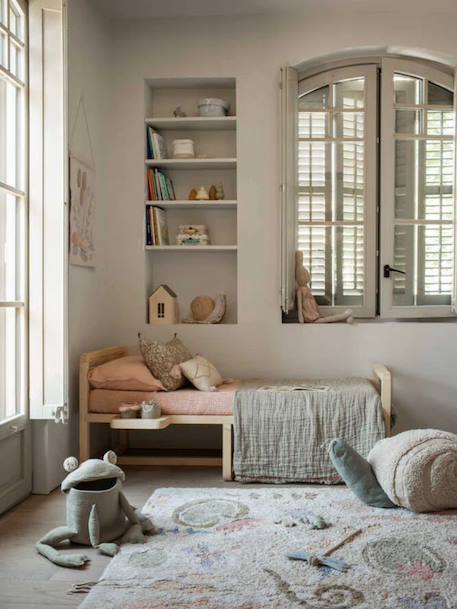 Panier fred la grenouille Olive, naturel 3 - vertbaudet enfant 