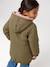 Parka réversible enfant fille kaki+marine 13 - vertbaudet enfant 