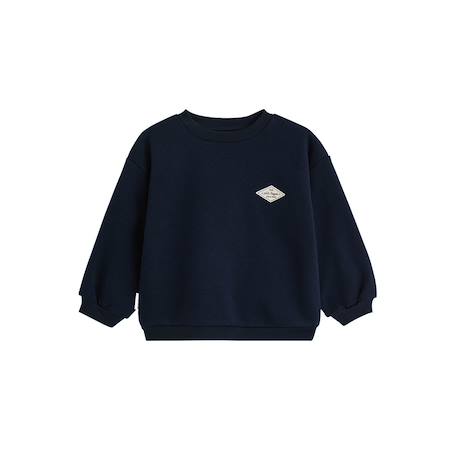Sweat en molleton jules Bleu 2 - vertbaudet enfant 