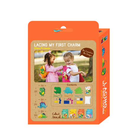 Mon premier pendentif - amis dino - level 1 Multicolor 6 - vertbaudet enfant 