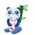 Art avec fils chenille - pandas Multicolor 5 - vertbaudet enfant 