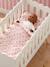 Couette + oreiller poupon en gaze de coton Cœur fondant+Fleurette+Marguerite+Petit coeur+Retro Flower 4 - vertbaudet enfant 