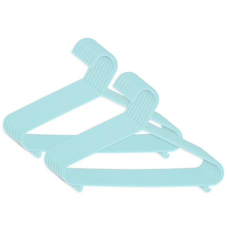 Cintres enfant 16 pcs turquoise, 30 cm turquoise 1 - vertbaudet enfant 