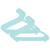 Cintres enfant 16 pcs turquoise, 30 cm turquoise 1 - vertbaudet enfant 