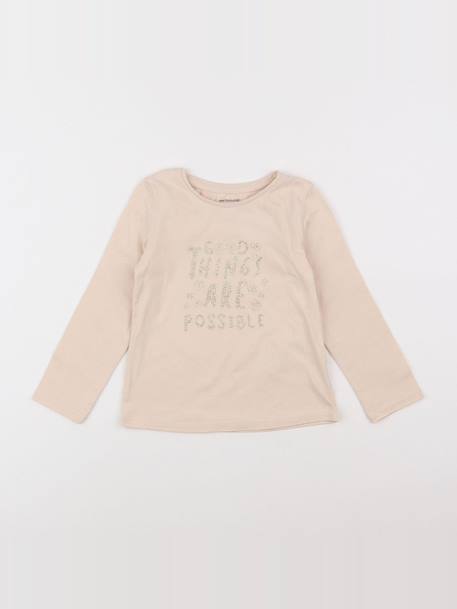 Tee-shirt - 3 ans Beige 1 - vertbaudet enfant 