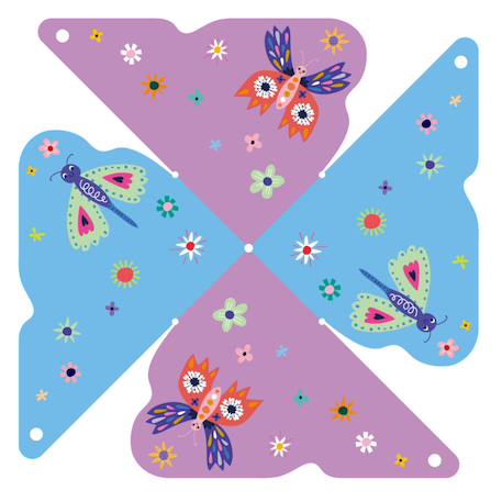 Créer des moulins à vent - fleurs Multicolor 5 - vertbaudet enfant 