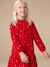 Robe enfant fille manches longues rouge 10 - vertbaudet enfant 