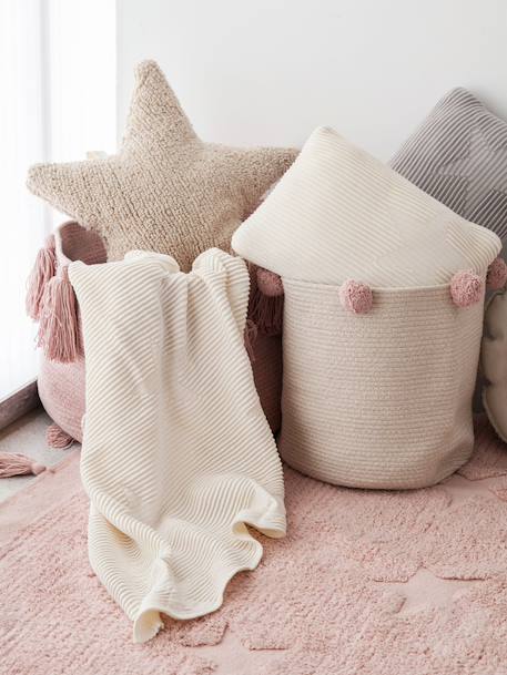 Coussin étoile beige Beige 2 - vertbaudet enfant 