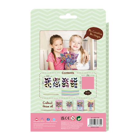 Bouquet à gratter - papillon Multicolor 6 - vertbaudet enfant 