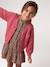 Gilet boutonné fille écru+vieux rose 8 - vertbaudet enfant 