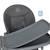 Chaise haute bébé évolutive ava2 Elegance graphite 6 - vertbaudet enfant 