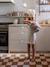 Tapis lavable kitchen tiles caramel Naturel, caramel 4 - vertbaudet enfant 