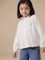 Chemise file gaze de coton imprimée personnalisable blanc imprimé+bleu chambray+doré+écru+mauve 16 - vertbaudet enfant 