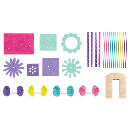 Couture créative - bouquet de fleurs pom pom Multicolor 4 - vertbaudet enfant 
