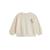 Sweat en molleton marguerite Ecru 2 - vertbaudet enfant 
