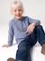 Chemise file gaze de coton imprimée personnalisable blanc imprimé+bleu chambray+doré+écru+mauve 7 - vertbaudet enfant 