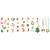 Autocollants pour ongles et tatouages - noël Multicolor 2 - vertbaudet enfant 