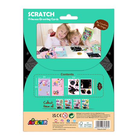 Cartes cadeaux - princesses Multicolor 6 - vertbaudet enfant 