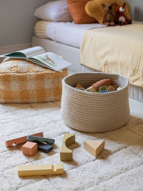 Tapis lavable mosaic Caramel, naturel 3 - vertbaudet enfant 