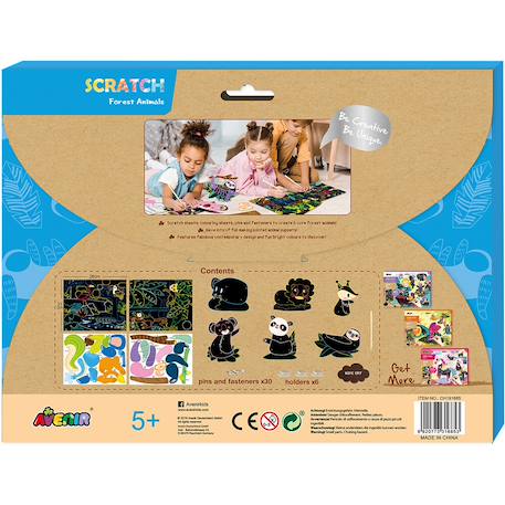 Poupée articulée - animaux de la fôret Blue;red 6 - vertbaudet enfant 