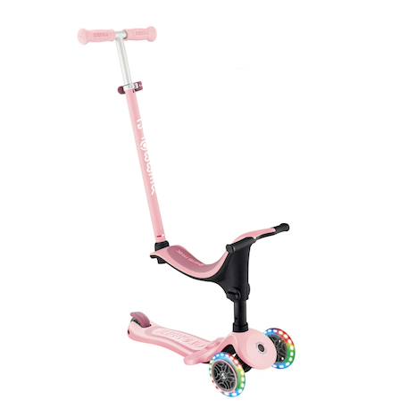 Trottinette évolutive go-up sporty lights Bleu cendré+Rose pastel+Vert menthe 7 - vertbaudet enfant 