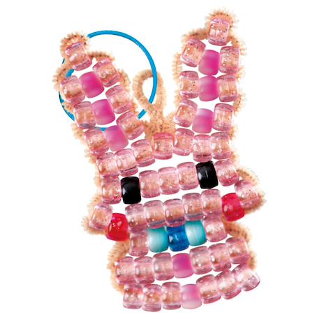 Breloques en perles - lapin Multicolor 1 - vertbaudet enfant 