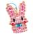 Breloques en perles - lapin Multicolor 1 - vertbaudet enfant 