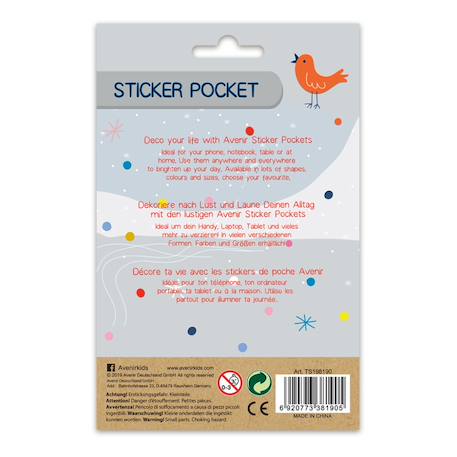 Sticker pocket - polar Multicolor 4 - vertbaudet enfant 