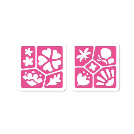 Art de visage - princesse des fleurs Multicolor 2 - vertbaudet enfant 