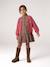 Gilet boutonné fille écru+vieux rose 14 - vertbaudet enfant 
