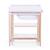Table à langer baignoire Naturel/blanc 2 - vertbaudet enfant 