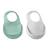 Lot de 2 bavoirs en silicone Vert sauge 1 - vertbaudet enfant 