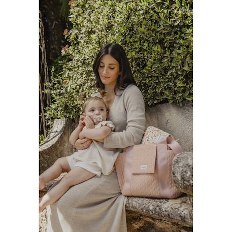Sac à langer wonderland Wonderland beige+Wonderland liberty+Wonderland rose 18 - vertbaudet enfant 