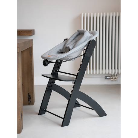 Accessoire chaise haute newborn evosit Gris+Noir 12 - vertbaudet enfant 