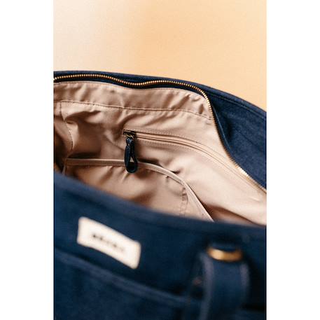 Sac à langer xxl madrid Denim+Léopard clair+Lichen+Ocre 6 - vertbaudet enfant 
