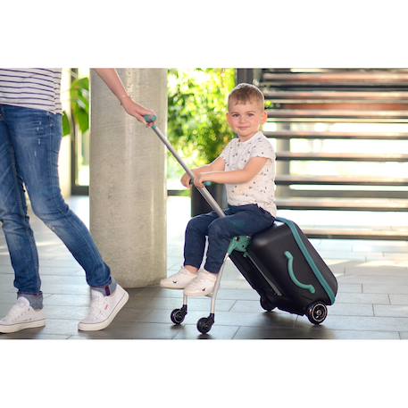 Valise enfant avec assise de voyage Guimauve+Vert bleu 12 - vertbaudet enfant 