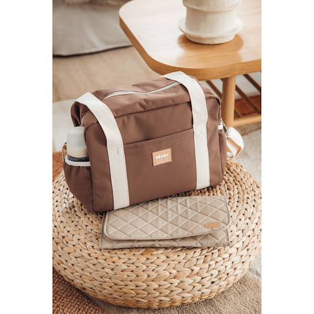Sac à langer en coton déperlant 16 l paris Cacao 6 - vertbaudet enfant 