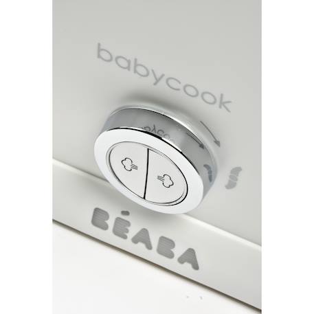 Robot cuiseur 4 en 1 contenance xxl 2200 ml babycook duo Blanc argent+Gris foncé 3 - vertbaudet enfant 