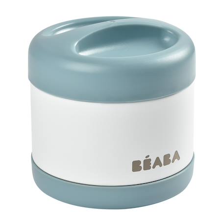 Portion inox isotherme 500 ml Bleu baltique+Rose clair 4 - vertbaudet enfant 