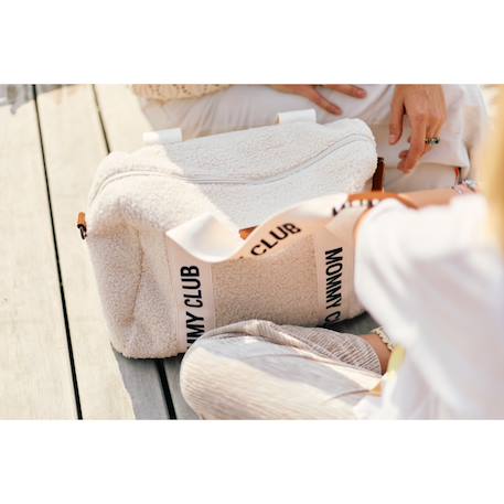 Sac à langer mommy club Blanc cassé+Marron doux 6 - vertbaudet enfant 