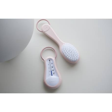 Thermomètre de bain Rose ancienne+Vert bleu 2 - vertbaudet enfant 